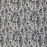 Viskosesatin Webware Stretch Blumen auf beige Jill Swafing
